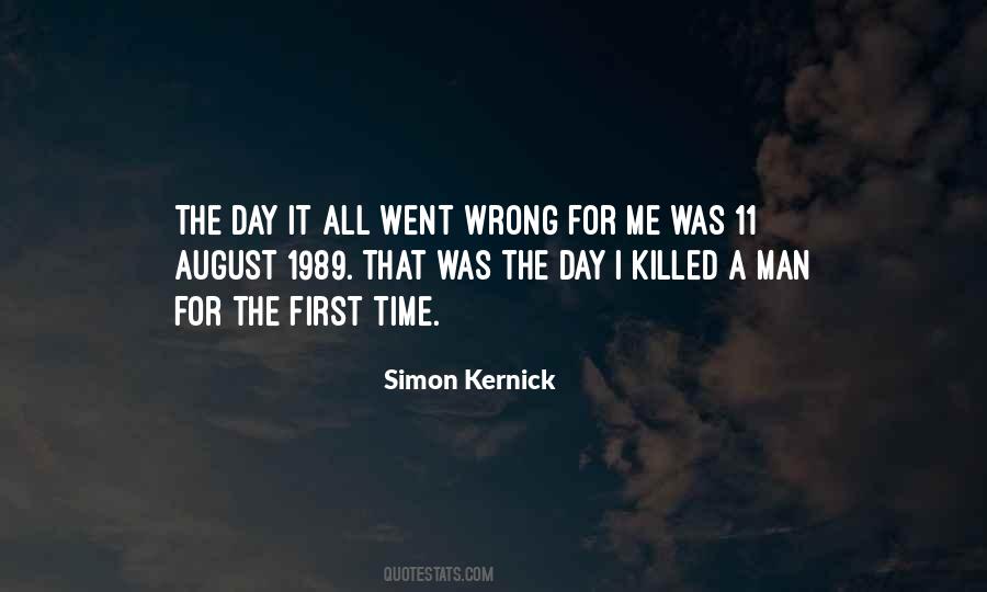 Simon Kernick Quotes #1597732