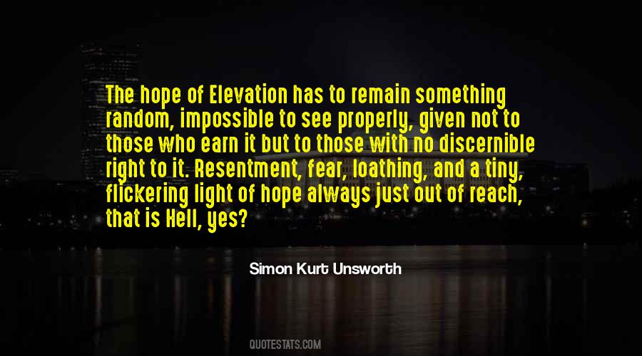 Simon Kurt Unsworth Quotes #18673