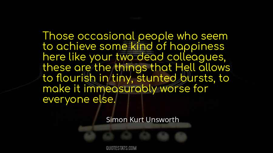 Simon Kurt Unsworth Quotes #957547