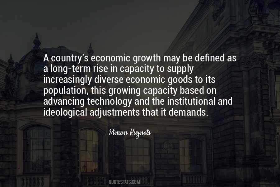 Simon Kuznets Quotes #31645