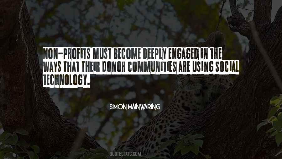 Simon Mainwaring Quotes #1068708