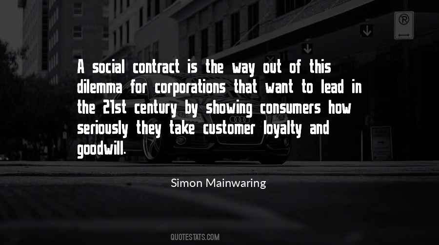 Simon Mainwaring Quotes #1550684