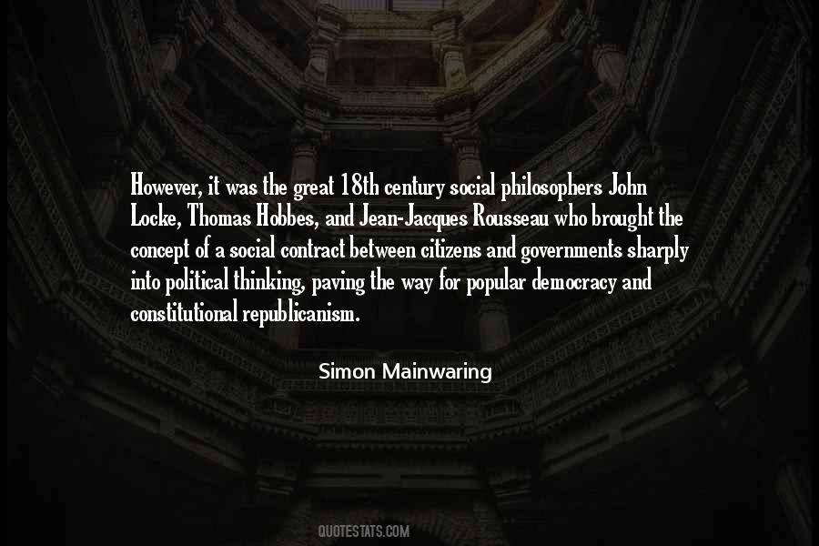 Simon Mainwaring Quotes #1803428