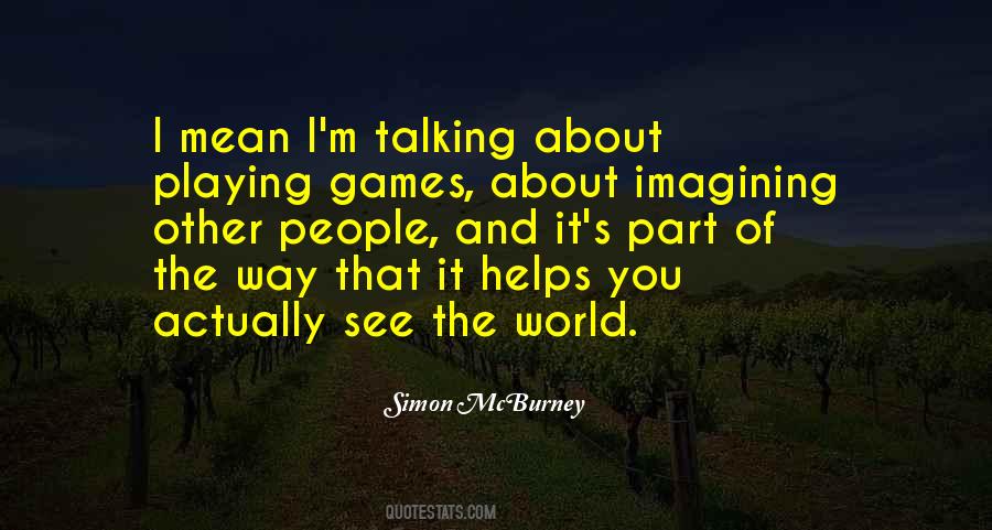 Simon McBurney Quotes #100709