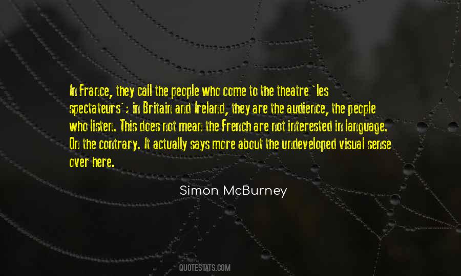 Simon McBurney Quotes #424593
