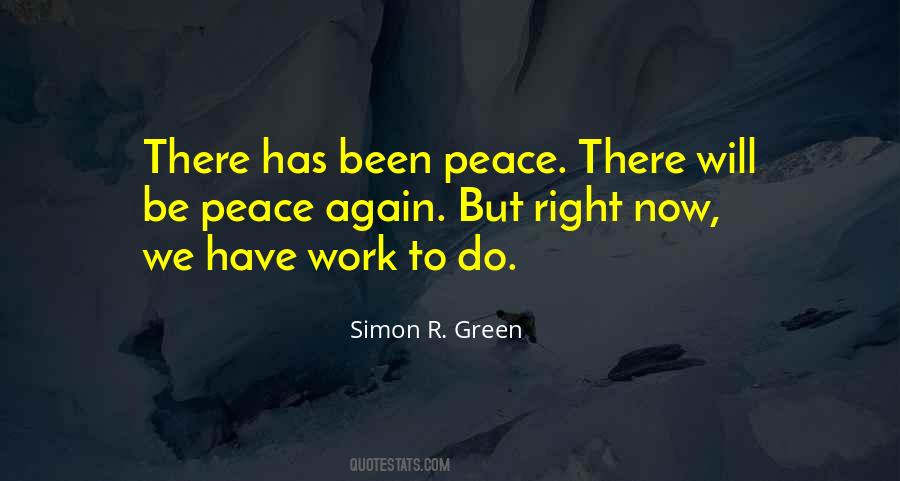 Simon R. Green Quotes #256864