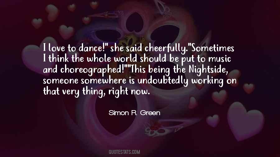 Simon R. Green Quotes #726617