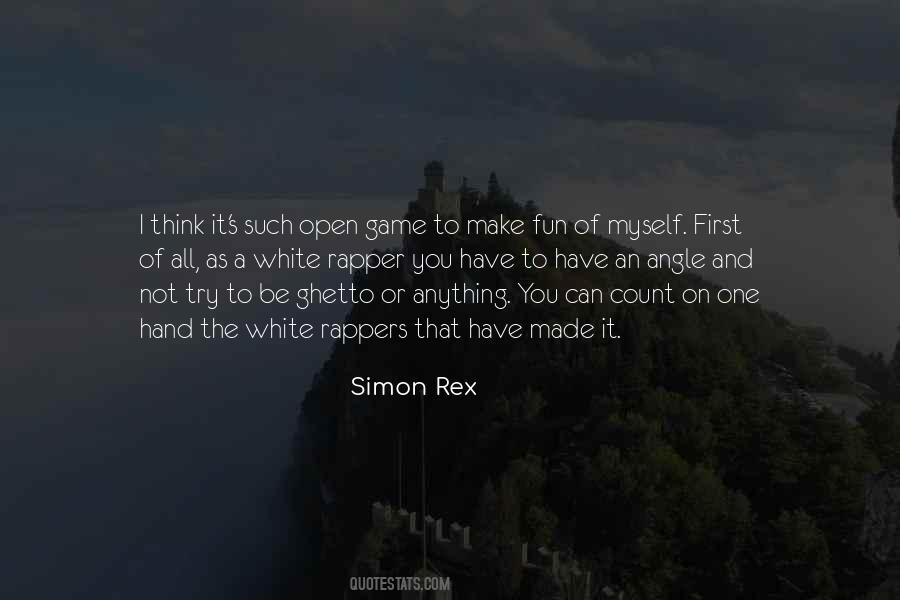 Simon Rex Quotes #442267