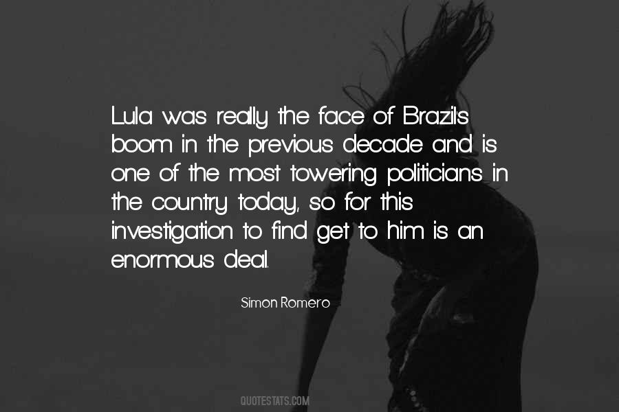 Simon Romero Quotes #781485