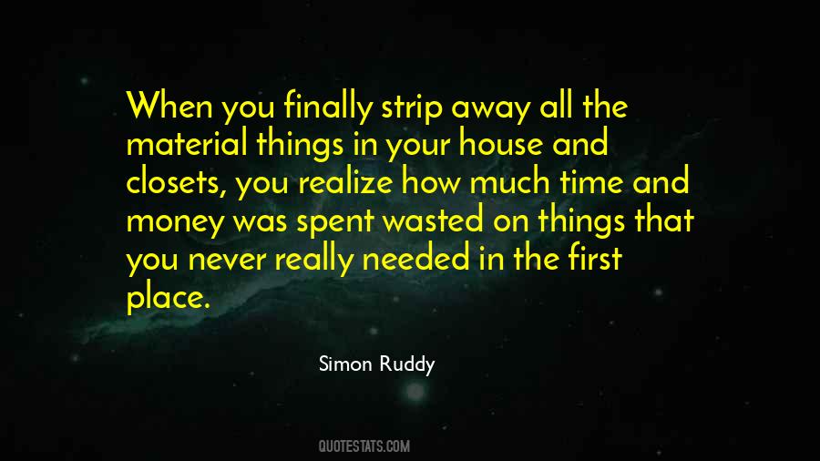 Simon Ruddy Quotes #1470340