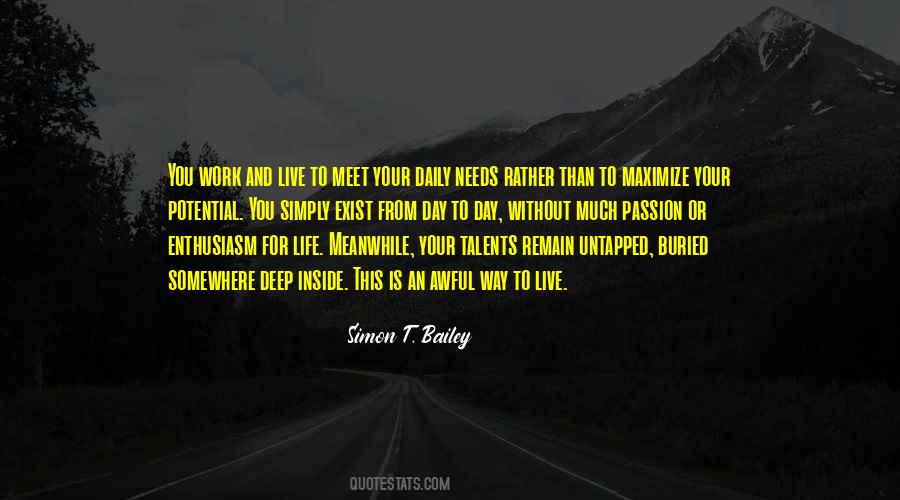 Simon T. Bailey Quotes #1725714