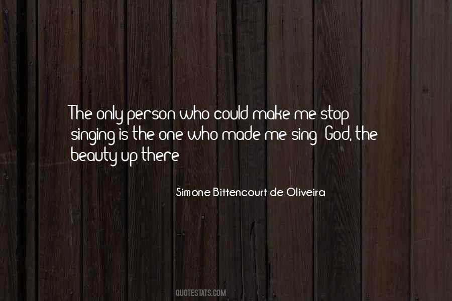 Simone Bittencourt De Oliveira Quotes #86421