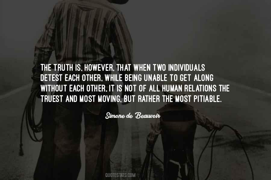 Simone De Beauvoir Quotes #106451