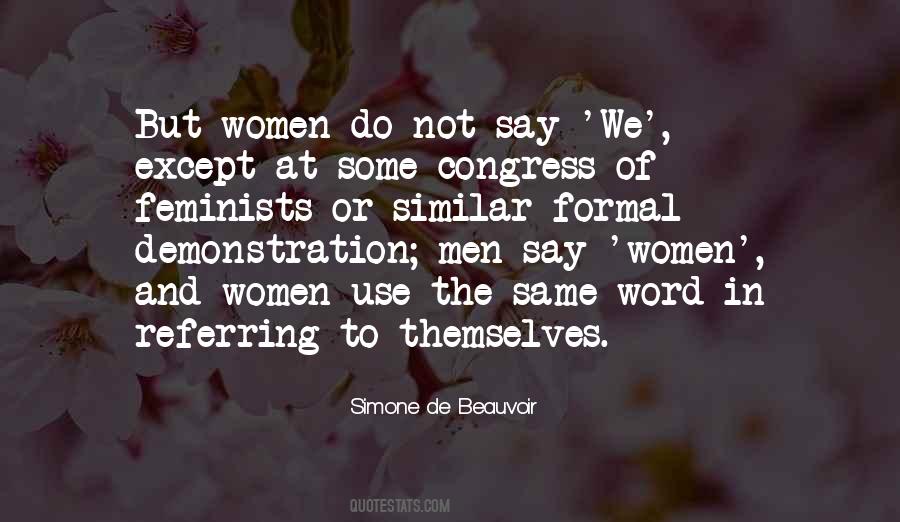 Simone De Beauvoir Quotes #269099