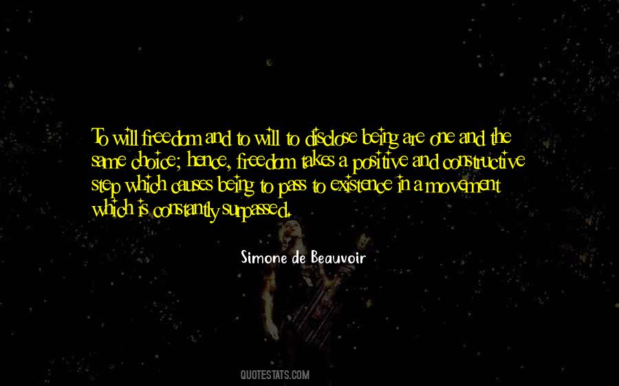 Simone De Beauvoir Quotes #854588