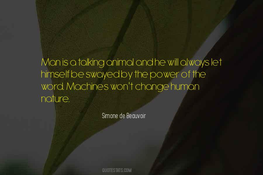 Simone De Beauvoir Quotes #990566