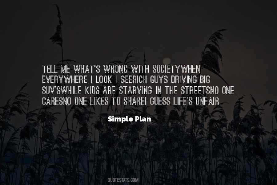 Simple Plan Quotes #125060