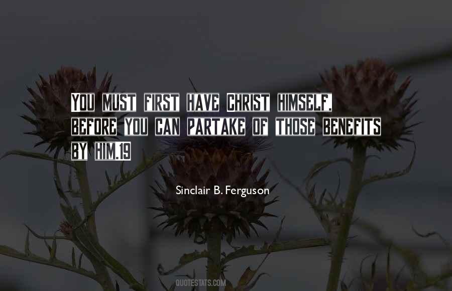 Sinclair B. Ferguson Quotes #742917
