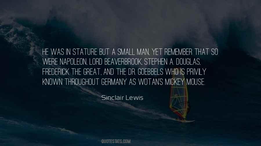 Sinclair Lewis Quotes #1445649