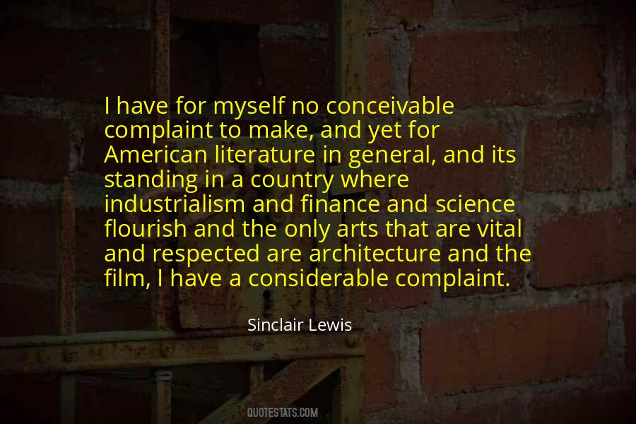 Sinclair Lewis Quotes #1775280