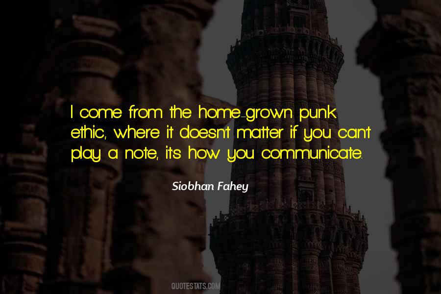Siobhan Fahey Quotes #192128