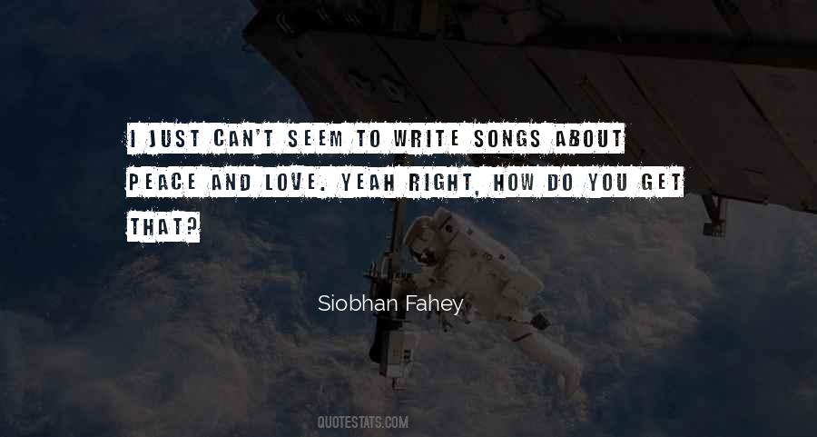 Siobhan Fahey Quotes #926743