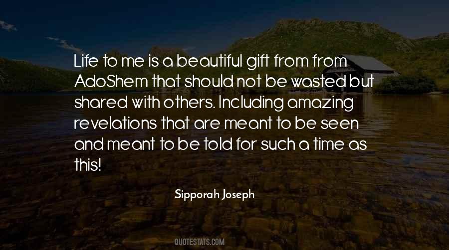 Sipporah Joseph Quotes #874354