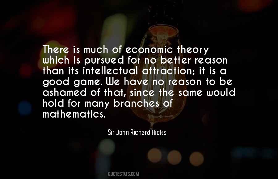 Sir John Richard Hicks Quotes #1654825