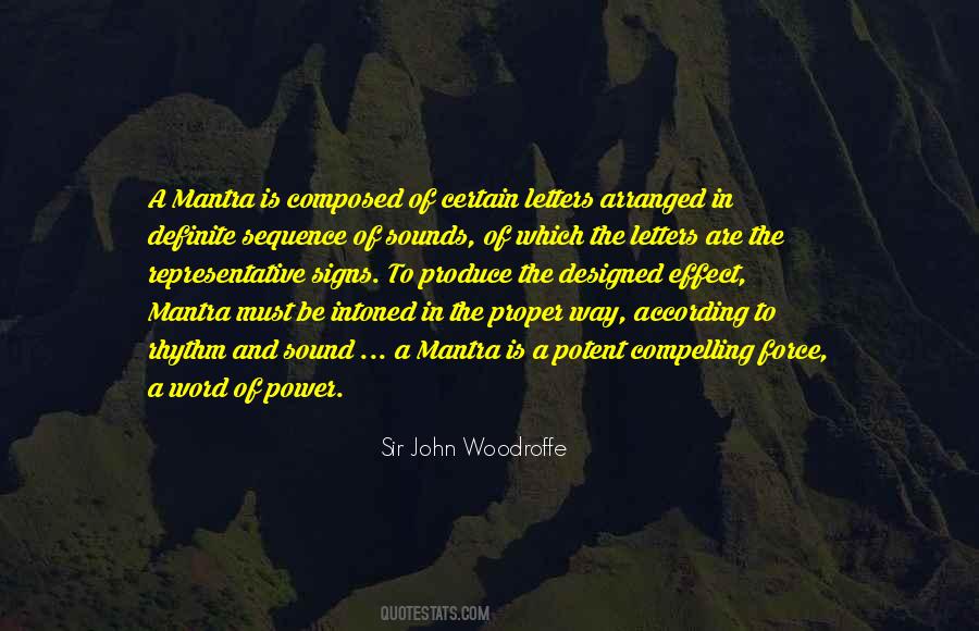 Sir John Woodroffe Quotes #679419