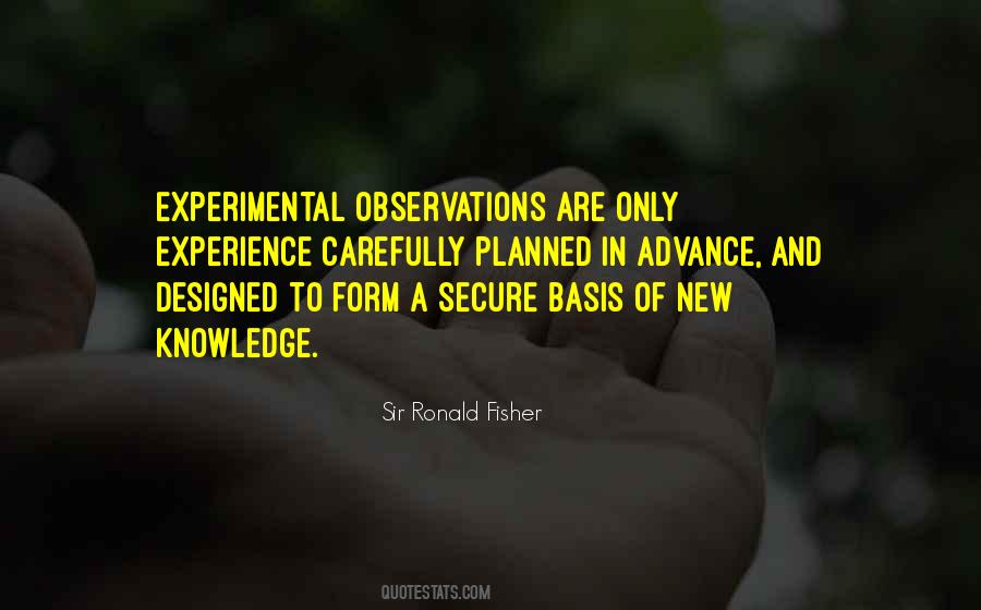 Sir Ronald Fisher Quotes #1609859