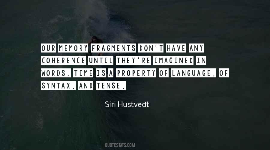 Siri Hustvedt Quotes #1478425
