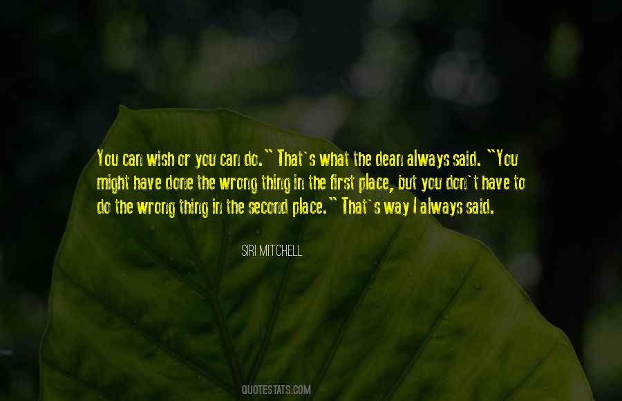 Siri Mitchell Quotes #1643457