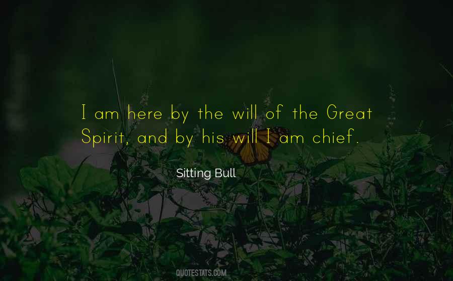 Sitting Bull Quotes #996097