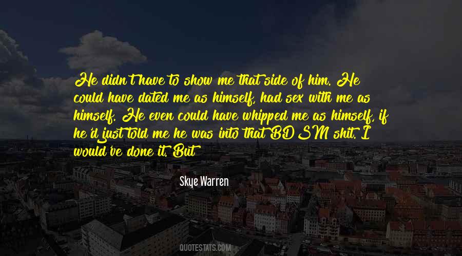Skye Warren Quotes #480270