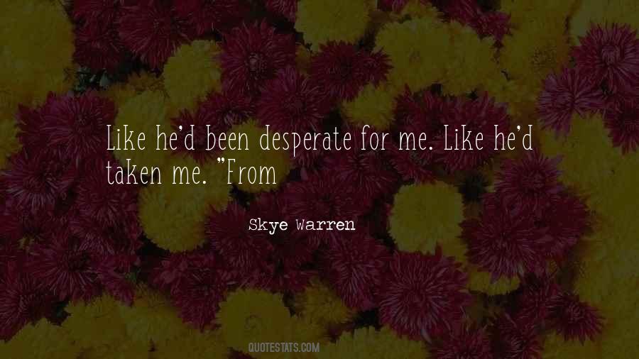 Skye Warren Quotes #567599