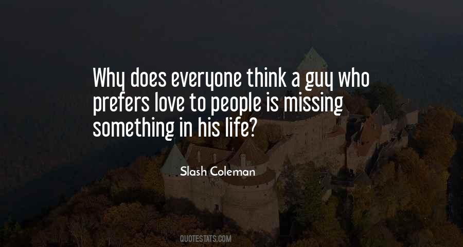 Slash Coleman Quotes #162669