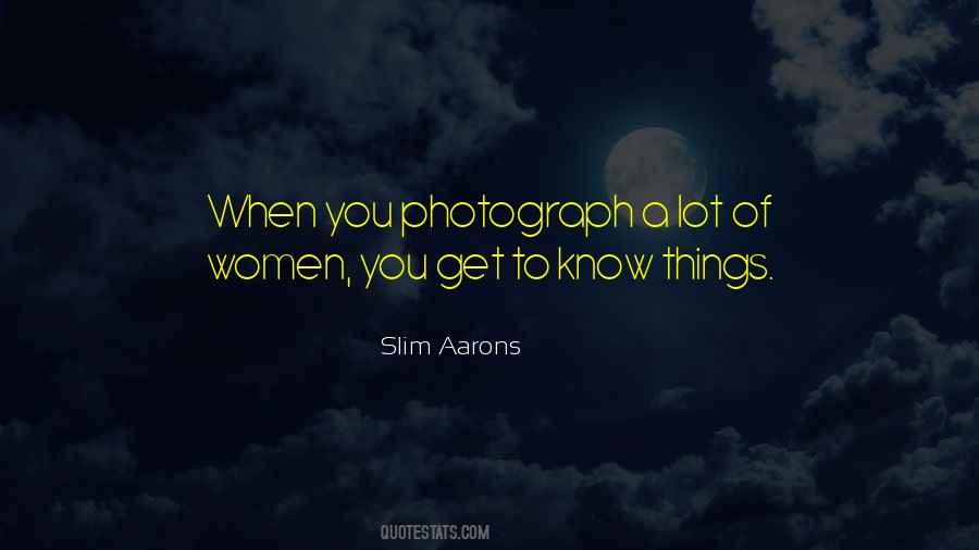 Slim Aarons Quotes #540526