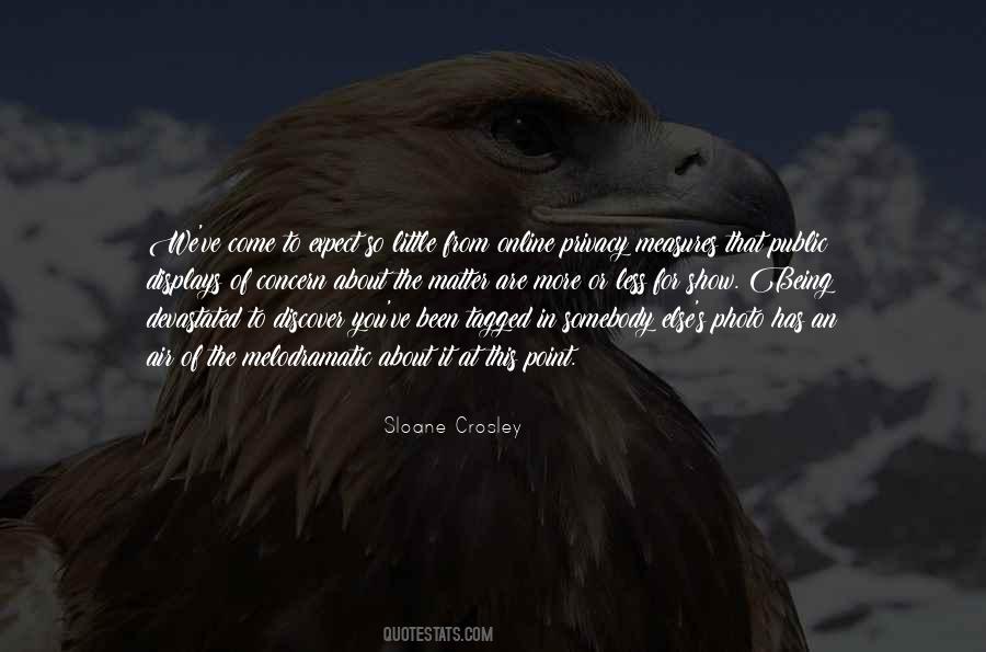 Sloane Crosley Quotes #1505455