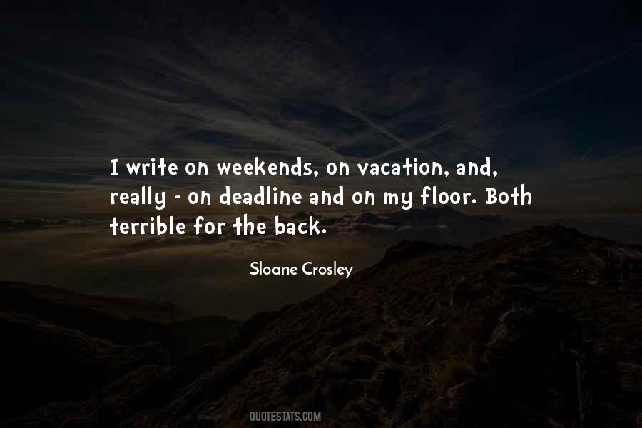 Sloane Crosley Quotes #212713