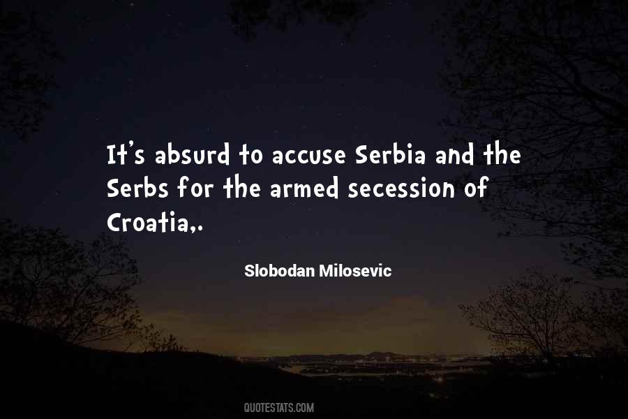 Slobodan Milosevic Quotes #436630