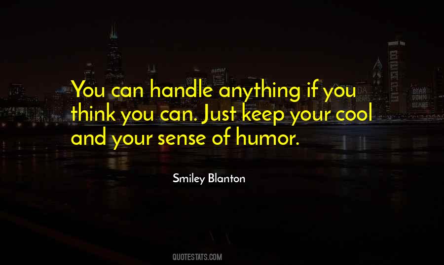 Smiley Blanton Quotes #1046575