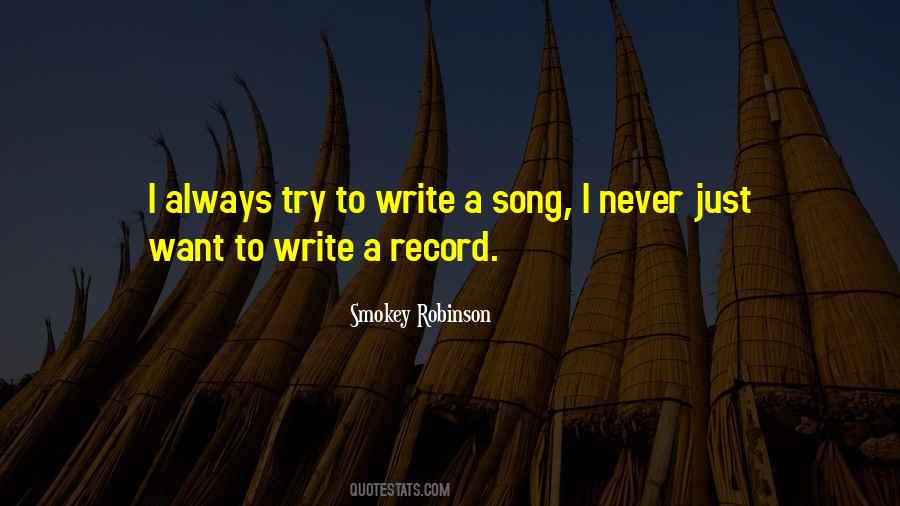 Smokey Robinson Quotes #1441797