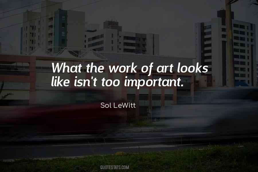 Sol LeWitt Quotes #1350440