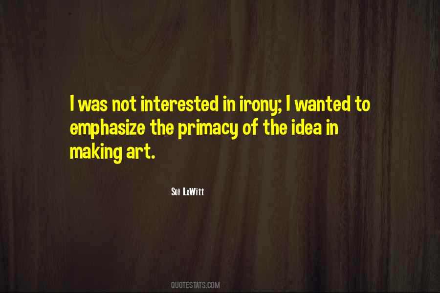 Sol LeWitt Quotes #821519