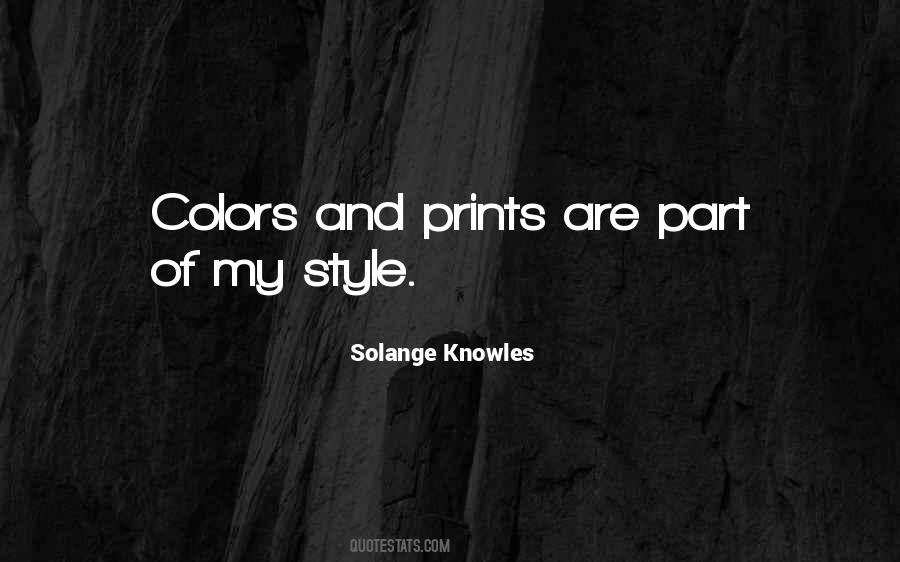 Solange Knowles Quotes #1278552