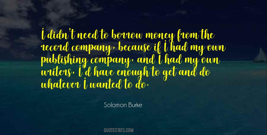 Solomon Burke Quotes #309756