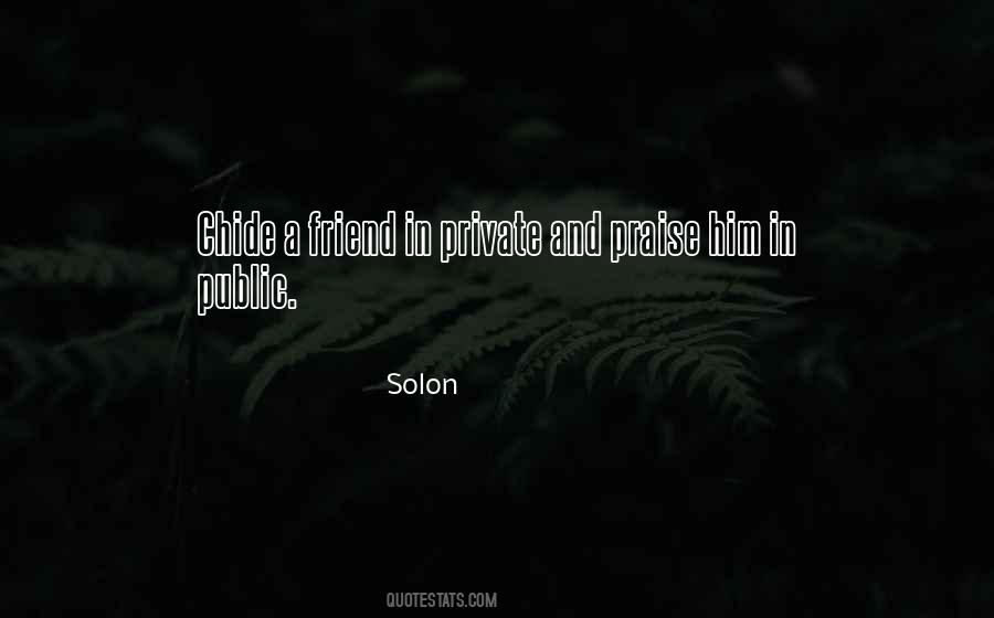Solon Quotes #129552