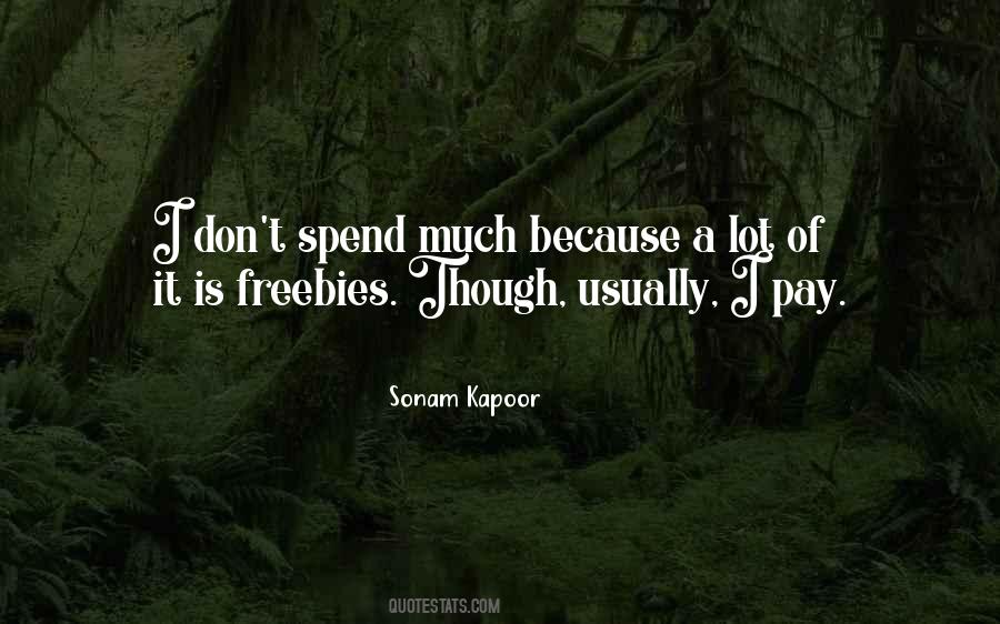 Sonam Kapoor Quotes #1307815