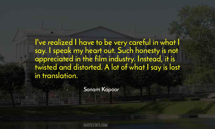 Sonam Kapoor Quotes #1354520