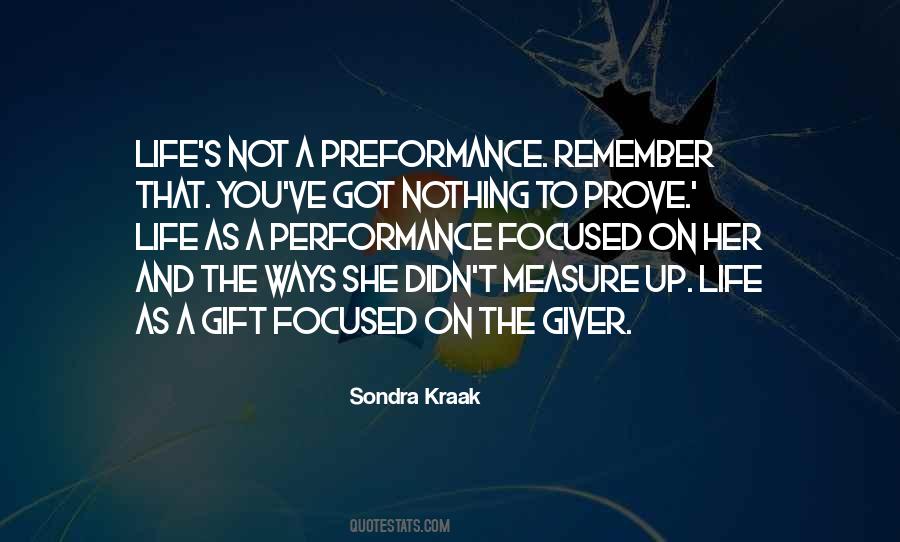 Sondra Kraak Quotes #1872420